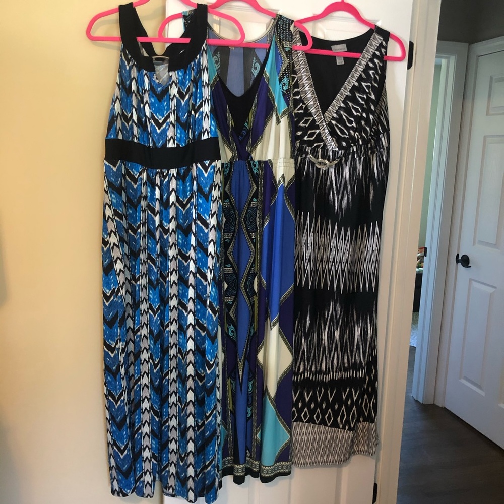 3 dress bundle 1X